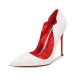 Musta lokkiga &uuml;lemise osaga naiste PU terava ninaga stiletto 12 cm k&otilde;rged kontsad seksikad daamide peokingad klubi tantsukingad naistele pumbad 37