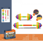 Fitness Enlightenment Laste Plastikust Vee S&uuml;stimisega Hantlid M&auml;nguasjad V&auml;ljas Beebi T&otilde;stesport Spordim&auml;nguasjad 3-6 Aastat 572