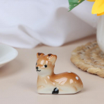 Armas Sika Hirve Keraamilised S&ouml;&ouml;gipulgad Igap&auml;evaseks Kasutamiseks S&ouml;&ouml;gipulkade Alus S&ouml;&ouml;gipulkade Hoidja 1Pc