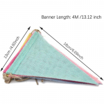 Vintage v&auml;rviline kottlina linasest pungil lipud vimpel Palju &otilde;nne s&uuml;nnip&auml;evaks 4M