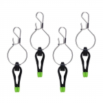 4 tk Power Grip Plus tamiili vabastusklipsid kalastus downrigger vabastus kiirkinnitusega raskuste klambrid klamber outriggerile planerlauale C