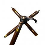 93.98 cm Walking Stick Cat Brass Handle Cane Victorian Walking Stick Three Fold Stick For Men, Women, Father, Mother