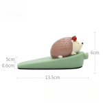 Uksekorgid V&auml;ike uksekork, karupart siil loom armas uksepeatus tugeva h&otilde;&otilde;rdumise silikoonpadjaga, ukseava uksekiil kodu jaoks, plastik Hedgehog