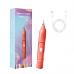 Elektriline teemantmaali pliiats Juhtmevaba teemantmaali vaakumpliiats Kaasaskantav vahatuvaba teemantmaali meisterduspliiats DIY teemantmaali meisterdusteks punane