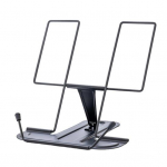 Metallist raamatuhoidja lugemiseks Reguleeritav tugi Raamatu hoidja lehek&uuml;ljeklambritega Laua dokumentide hoidja Kirjutamisalus retseptide, &otilde;pikute, tahvelarvuti, noodiraamatu jaoks elevandiluuvalge