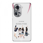 Coque de t&eacute;l&eacute;phone - Maniacase - Oppo Reno 11 5G - Noir - Silicone - Kpop
