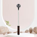 Golfipalli korjaja sisset&otilde;mmatav libisemiskindel k&auml;epide kaasaskantav teleskoophaarats valge