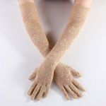 1 Paar Lady Sun Protection K&auml;evarrukas Kindad Pits Pikad Varrukad Kindad Labakindad Hingav naiste v&otilde;rk valge