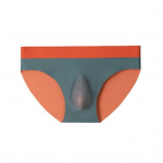 Meeste bokserid Keskmise k&otilde;rgusega Elastne V&ouml;&ouml;koht 3D U-Kumer Hingav Aluspesu L&otilde;igatud &Otilde;mblusteta &Otilde;huke XXL helehall v&auml;rv