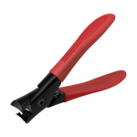 Majapidamises kasutatav pritsmevastane pedik&uuml;&uuml;r kerge pika k&auml;epidemega paksude k&uuml;&uuml;nte l&otilde;ikuri t&ouml;&ouml;riist varbak&uuml;&uuml;nel&otilde;ikur punane