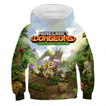 2025 Uued Minecrafti Pop Kapuutsid Lastele T Kapuuts Kawaii Zombi Multikas Poiste ja T&uuml;drukute Topid Riided 4 5 6 7 8 9-14 Aastastele 11-12 Years