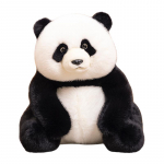 Realistlikud hiiglaslikud pehmed loomad Panda Beebi Pl&uuml;&uuml;sist M&auml;nguasi Armsad Panda Nukud &Uuml;lipehme Kallistuspadi Lastele S&uuml;nnip&auml;evakingitused Kodu Dekoratsioon about 35cm