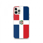 Coque T&eacute;lephone Drapeau R&eacute;publique Dominicaine &ndash; iPhone 12 Pro