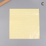 Veekindlad auto klahvl&uuml;liti kleebised instrumendi nupu kleebis 100/144 sildid merepaadi armatuurlaua paneeli LED indikaatoritele