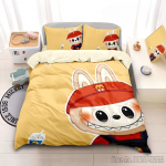 Armas Uus Anime LA-BUBU Tekikotikomplekt HD Tekikott Lastele Voodipesukomplektid Voodipesu Magamistoa Sisustus Baby 120x150cm
