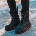 Paksutallalised naiste saapad Pluss samet Paksud lukuga lumesaapad naistele Soojad Veekindlad Talvised naiste kingad Vabaaja Mugavad 37