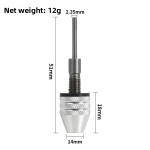 Mini v&otilde;tmeta puuripadrun 0,3&ndash;8 mm isepinguvad elektrilised puuriotsad tsangide kinnitust&ouml;&ouml;riistad 1/4 kuuskantvarrega kiirvahetusmuundur 0.3 -3.4mm