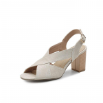 Kingad naistele 2025 Uus Suvi Avatud Varvastega Naiste K&otilde;rged Kontsad Slingback Sandaalid 7,5 cm Paksude Kontsadega Sandalias Mujer WSH5257 34