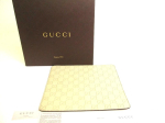 Autentne GUCCI Guccissima Beež Nahast Hiirematt #a844 Renoveeritud beige