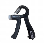 Reguleeritav k&auml;e haarde treener, 0-60 kg / 22-132 naela, kodune treeningvarustus, kergekaaluline, j&otilde;utreeningu abivahend, haardeabi tervise ja kodukasutuse jaoks must