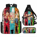 ONE PIECE multifilmi animatsioon p&otilde;hikooli kolmas v&otilde;i neljas klass kerge koormuse v&auml;hendamine p&otilde;hi- ja keskkooli &otilde;pilased hoiukott hoiukott as the picture