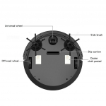 400ml Multifunktsionaalne Juhtmevaba P&uuml;hkimisrobot Uuendatud Nutikas Robot Tolmuimeja 2000Pa &Auml;pi Kaugjuhtimine Tolmuimeja Kodu Uus must
