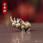 Messing Hiina H&auml;rja aasta maskott viirukikleebis One Size