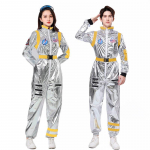 Halloween Lapsed T&auml;iskasvanud Astronaut Kosmose&uuml;likond Show Kost&uuml;&uuml;m R&auml;ndav Maa P&uuml;hadepidu Show Adult Female XL