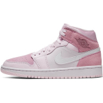Air Jordan 1 Mid Digital Pink Naiste Tossud Valge Roosa-Foam Seil CW5379-600 38.5