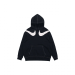 Nike Swoosh Fliisist Kapuutsiga Topp Naistele Must DD5581-010 L