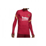 Nike triibuline poollukuga pikkade varrukatega VaporKnit Barcelona m&auml;ngija versiooni s&auml;rk Meeste pealised Punane CD5968-621 S
