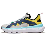 Li Ning Wudao Libisemiskindlad Vastupidavad Madala S&auml;&auml;rega Retro Korvpallijalatsid Meeste tossud Valge Sinine Kollane ABCT049-3 43