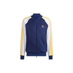 Adidas Originals Trefoil KolmeTriibu V&auml;rviplokk Pikkade Varrukate Jakk Meeste Jakk Tumesinine IM4460 S