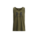 Under Armour Sportstyle Logo Prindiga L&otilde;tv Fitness Treening Tanktop Meeste Topid Merev&auml;esinine-Roheline 1329589-390 L