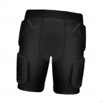 Padded Compression Shorts Children's with Hip And Thigh Protection Suitable for Football Soccer S