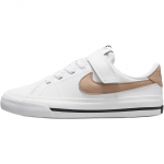 Nike Court Legacy PS Valged Kanepist Laste Tossud Must DA5381-126 29.5