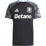 Adidas Aston Villa FC 25/26 v&otilde;&otilde;rsilguklubi Crew kaelusega niiskust juhtiv l&uuml;hikeste varrukatega jalgpallis&auml;rk Meeste S&auml;rgid JN8053 XS