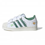 Adidas Originals Superstar Pehmed Mugavad Vastupidavad Madalad Laste Rula Kingad Laste Tossud Valge IH3496 31