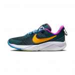 Nike Star Runner 4 Mugavad Lihtsad L&ouml;&ouml;gisummutavad Vastupidavad Madalad Laste Jooksukingad Laste Jooksukingad Roheline Lilla DX7614-300 28