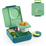 Karp Bento karp isoleeritud Bento l&otilde;unakarbi jaoks lekkekindla termose toidupurgiga 3 sektsiooni Kaks temperatuuritsooni Niit United States beige