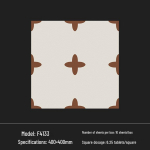 400x400 Roheline Prantsuse Retro V&auml;ikese &Otilde;ie Keraamiline Plaat K&ouml;&ouml;ki, Vannituppa, R&otilde;dule ja P&otilde;randale 400*400