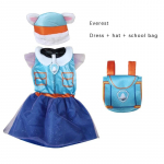 Anime Koerapatrull Laste T-s&auml;rgid P&uuml;ksid Seljakott M&uuml;ts Marshall Chase Skye Zuma Rubble Laste Patrullivormid Halloweeni Cosplay Kost&uuml;&uuml;m as the picture-M-130