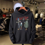 Muusikab&auml;nd Gorillaz PUNK ROCK Kampsun Naistele Multikakujutisega Hupparid Trendikad Vabaaja R&otilde;ivad Vintage Y2K &Uuml;legabariidilised Unisex Topid M black