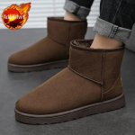 Libistatavad soojad meeste lumesaapad Talvised meeste kingad Klassikalised Suurus 44 Mood Y2k Madal hind 45 K&otilde;rge kvaliteet Odavad Retro Vintage M&uuml;&uuml;k 45