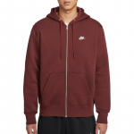 Nike Club Fitness Classic Tikitud Mugav Fliisist Soe Jakk Meeste Jakid Tume-punane FN3862-619 S