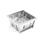 T&auml;iuslik Ruudukujuline Grill PerfectGrill Square BBQ Grills T&auml;iuslik Pere- ja &Uuml;ksikmatkamiseks Mt.SUMI (Mini) / (Mini) / Grill, Kokkupandav, Kompaktne, white