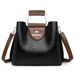 Luksuslik disainerk&auml;ekott rahakotid naistele naissoost &otilde;litatud nahast br&auml;nditud &otilde;lakott crossbody messenger kott v&auml;ike mood must