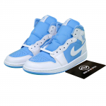 Jordan Air Jordan 1 Mid Legend Blue FZ2142-114 Unisex EU 44.5 valge/sinine