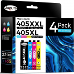 Cartouches d'encre compatibles - EDILIQ - 405XXL - Multipack 4 - Noir, Cyan, Magenta, Jaune