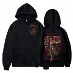 Kuum Anime Attack On Titan Levi Graafiline tr&uuml;kitud kapuutsiga meeste kapuuts Naiste pusad Suures suuruses dressipluus Harajuku t&auml;navar&otilde;ivad riided Topid 3XL